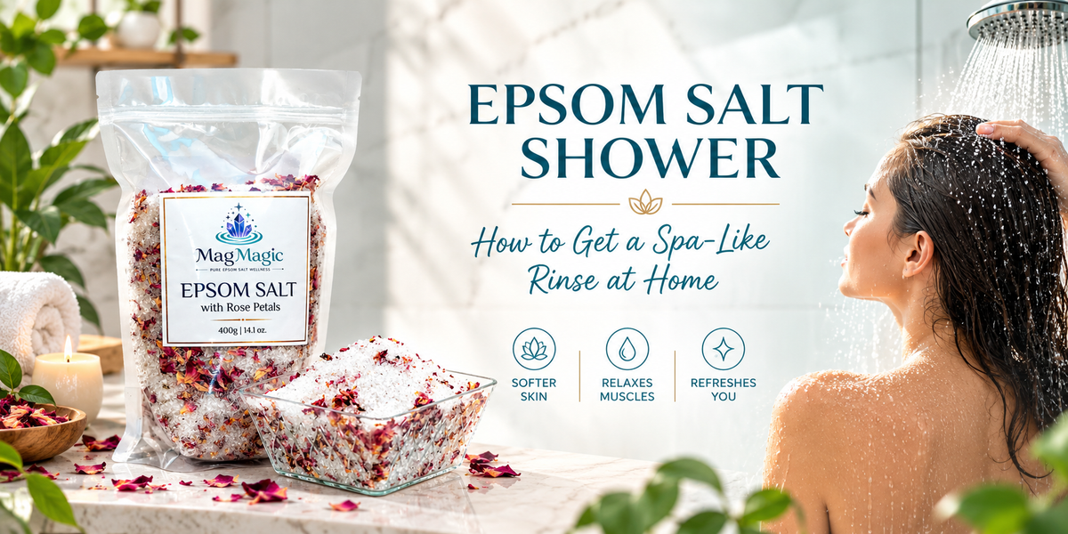 Epsom Salt Shower