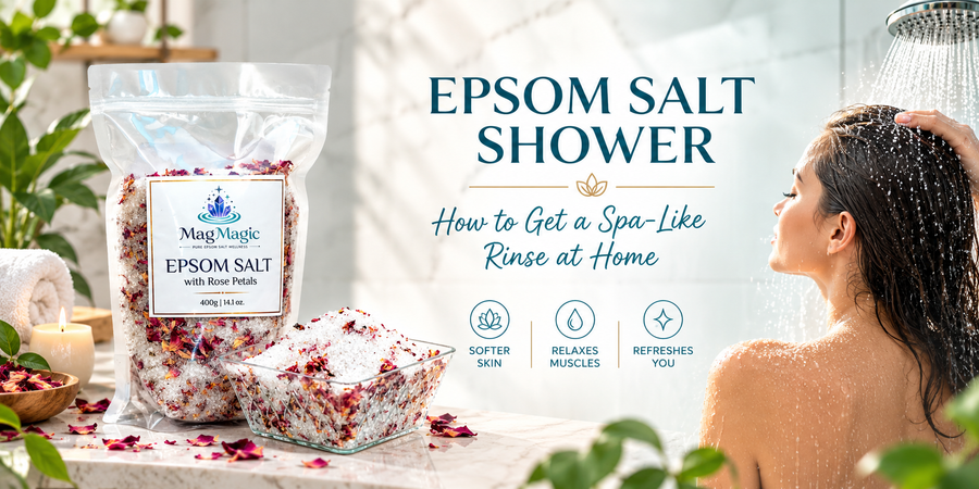 Epsom Salt Shower