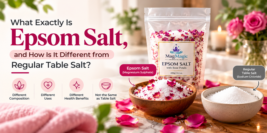 What Exactly Is Epsom Salt, and How Is It Different from Regular Table Salt?