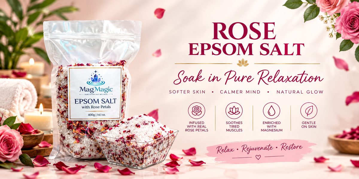 Rose Petal Epsom Salt